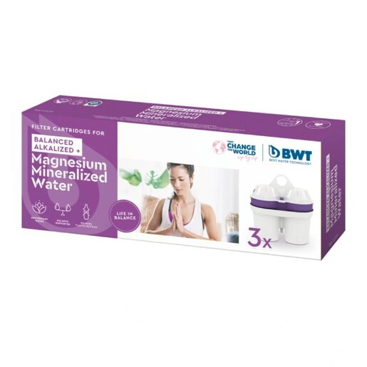 BWT Balanced Alkalized + Magnesium filter za bokal, 3 kom