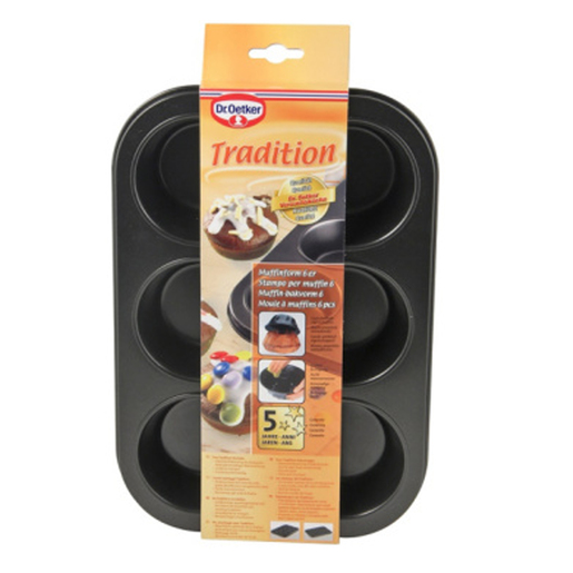 Dr. Oetker Kalup za muffine 6/1 TRADITION DR.OETKER / 1483