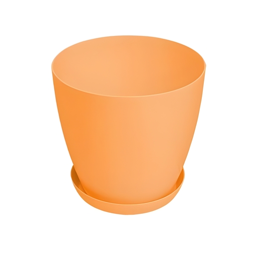 Gardino Saksija LUX 22 cm sa podmetacem breskva / 34532