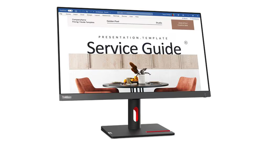 Lenovo monitor S24i-30 63DEKAT3EU, 23.8", FullHD, IPS, 250 cd/m2, HDMI, VGA, 100Hz, 6ms