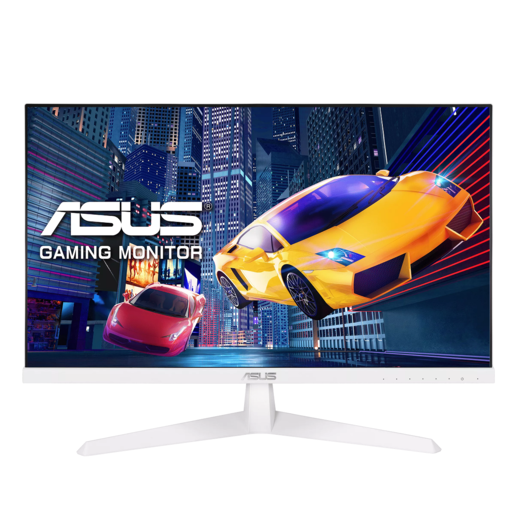 ASUS gaming monitor VY279HGR-W, 27", FullHD, IPS, 250 cd/m2, Adaptive-Sync, HDMI, VGA, 120Hz, 1ms, bijeli