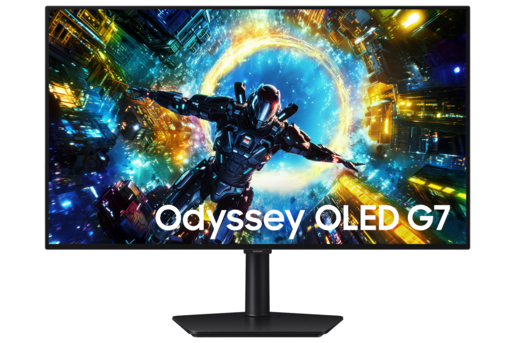 SAMSUNG Odyssey OLED G7 G73SH gaming monitor, 32", 4K 165Hz / FHD 330Hz, OLED, NVIDIA G-Sync Compatible, AMD FreeSync Premium, HDMI, DP, 0.03ms