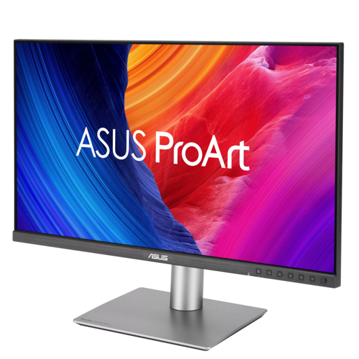 ASUS ProArt monitor PA278CGRV, 27", WQHD, IPS, 350 cd/m2, AMD FreeSync, DisplayHDR 400, HDMI, DP x2, USB-C 96W, 144Hz, 5ms