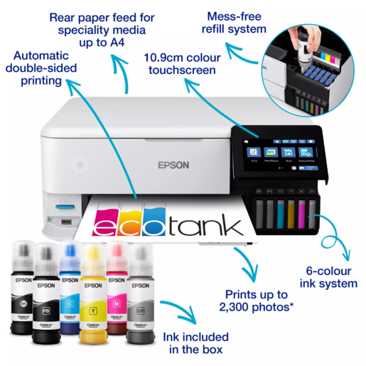Epson EcoTank L8160 WiFi, multifunkcijski Inkjet printer
