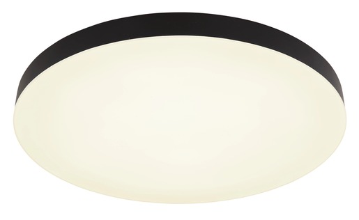 Globo plafonjera crna mat LED 12384-50