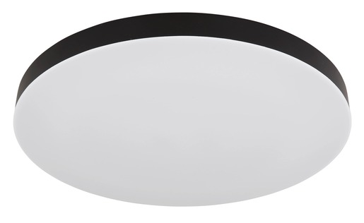 Globo plafonjera crna mat LED 12384-50
