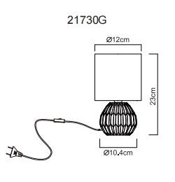 Globo stolna lampa 21730G