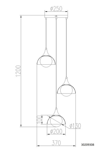 Globo visilica Eva 30209308