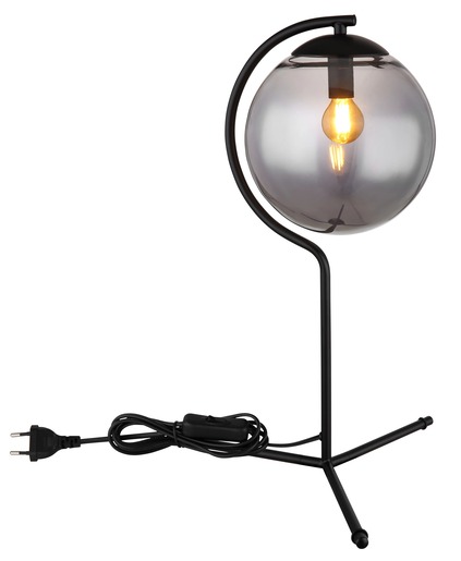 Globo stolna lampa Porry crna 15869T1