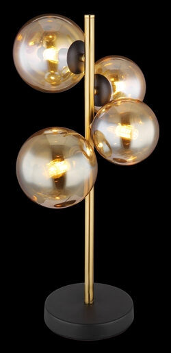 Globo stolna lampa Riha zlatna 48 cm 56135-4T