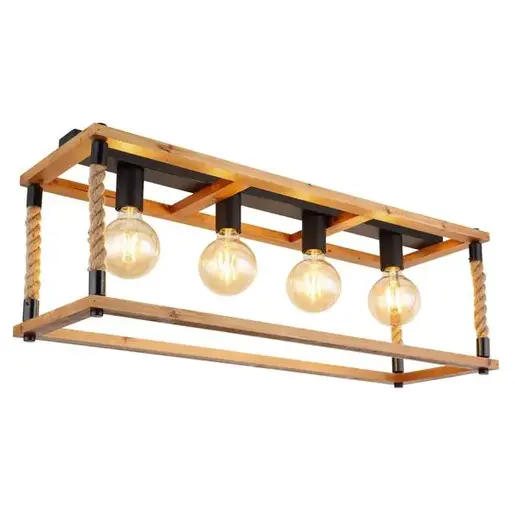 Globo plafonjera crna 15691-4D