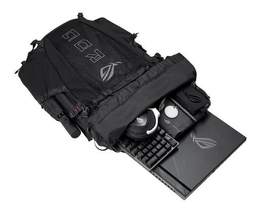ASUS ROG Archer ErgoAir BP3800 gaming ruksak za laptop 18", 40 L, crni