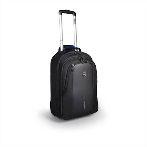 Port Designs Chicago Evo Trolley 2-u-1 ruksak za laptop 15,6", crni