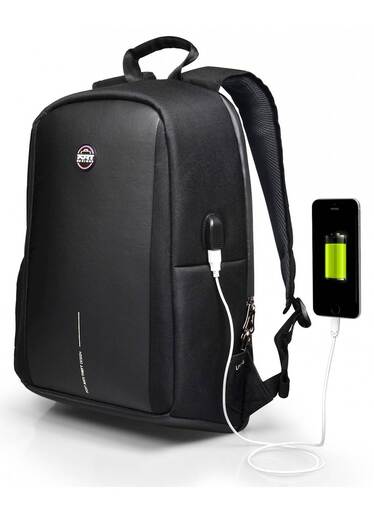 Port Designs Chicago Evo Anti-Theft ruksak za laptop 15,6", USB, crni