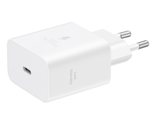 Samsung 45W USB-C adapter za brzo punjenje (kabel od 1,8 m nije uključen), EP-T4511NWEGEU, bijela