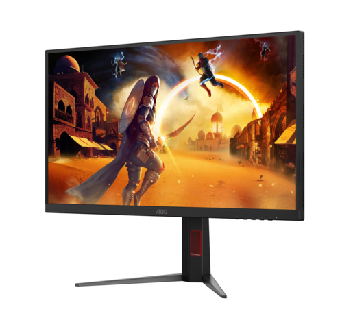AOC gaming monitor U27G4XM, 27", 4K UHD, Fast IPS Mini LED, 1200 cd/m2, NVIDIA G-Sync Compatible, Adaptive Sync, HDR1000, 160Hz, 1ms
