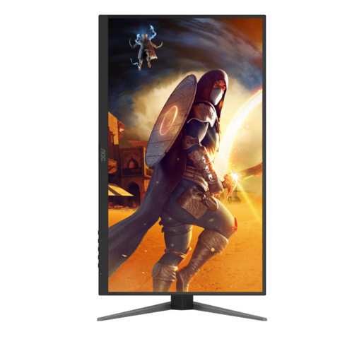 AOC gaming monitor U27G4XM, 27", 4K UHD, Fast IPS Mini LED, 1200 cd/m2, NVIDIA G-Sync Compatible, Adaptive Sync, HDR1000, 160Hz, 1ms