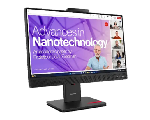 Lenovo ThinkVision T24-4v monitor, 23.8", FullHD, IPS, 250 cd/m2, 120Hz, 4ms