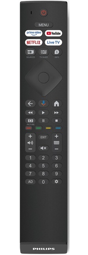 PHILIPS QLED televizor 75PUT8530/12, 4K Ultra HD, Google TV, Smart, Dolby Vision i Dolby Atmos, P5 Perfect Picture Engine, Crni