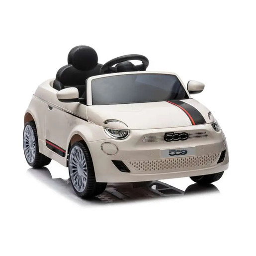 Prince Toys dječiji auto na akumulator Fiat 12 V, bijeli, 49966