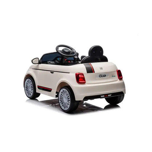 Prince Toys dječiji auto na akumulator Fiat 12 V, bijeli, 49966
