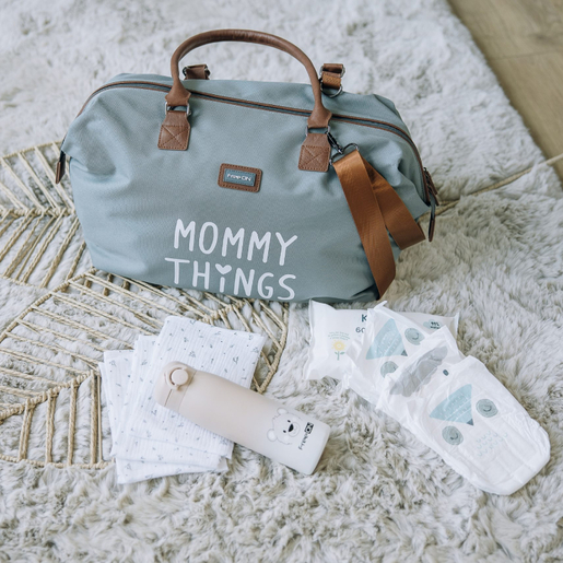 FreeON torba za mame Mummy Things, siva, 82214