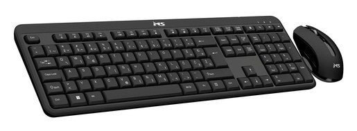 MS bežični miš i tastatura Combo MK-110, 2.4GHz, 1600 DPI, crni