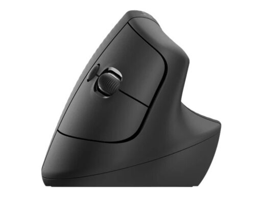 Logitech ergonomski miš Lift Vertical, bežični, Bluetooth, 4000 DPI, grafitni