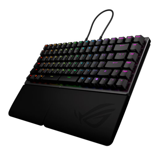 ASUS gaming tastatura ROG Falcata 75, magnetska, bežična, RGB, crna