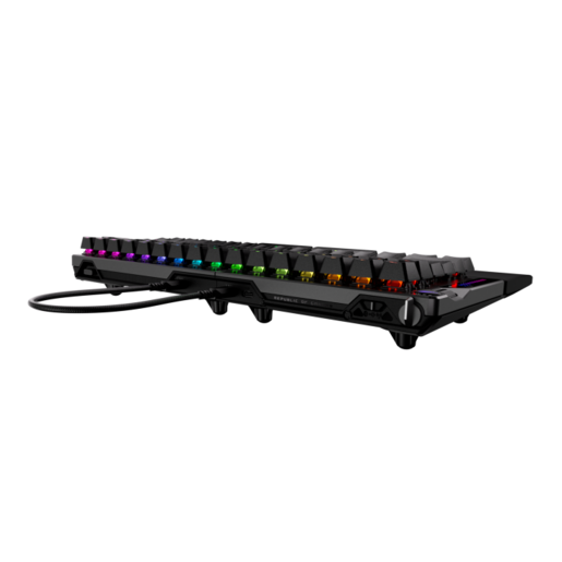 ASUS gaming tastatura ROG Falcata 75, magnetska, bežična, RGB, crna