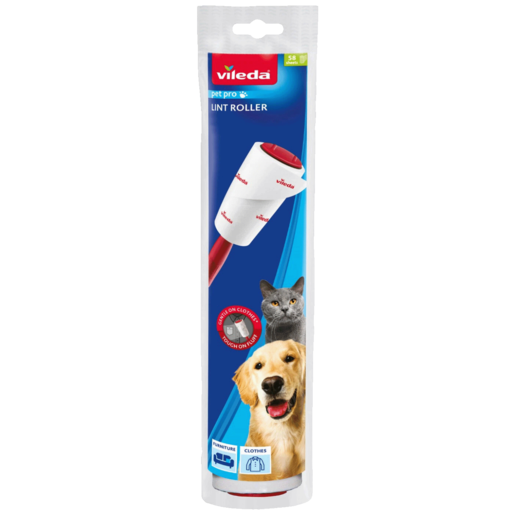 VILEDA Pet Pro valjak za uklanjanje dlaka kućnih ljubimaca, dlačica i sitnih nečistoća