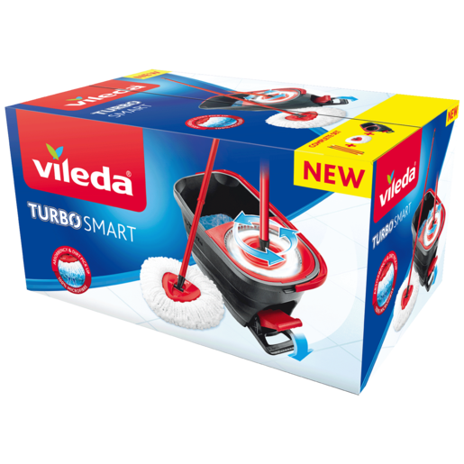 VILEDA Easy Wring & Clean set za čišćenje podova s rotirajućim mopom i kantom