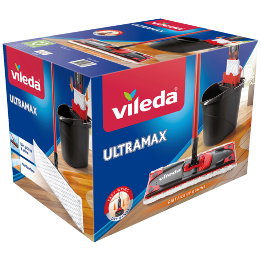 VILEDA Ultramax Box set za čišćenje podova s mopom i kantom
