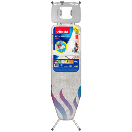 VILEDA daska za peglanje Total Reflect Plus M, 120 × 38 cm
