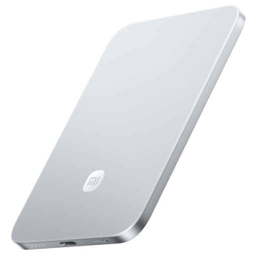 Xiaomi Powerbank UltraThin PB 5000 mAh, USB-C x1, bežično punjenje, sivi