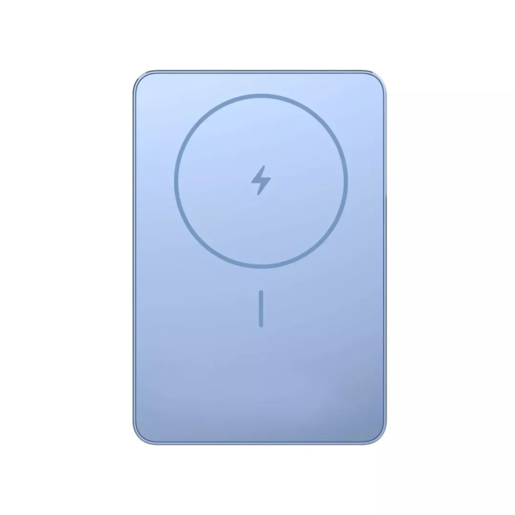 Xiaomi Powerbank, SuperSlim, PB 5000 mAh, plavi, USB-C x1, bežično punjenje