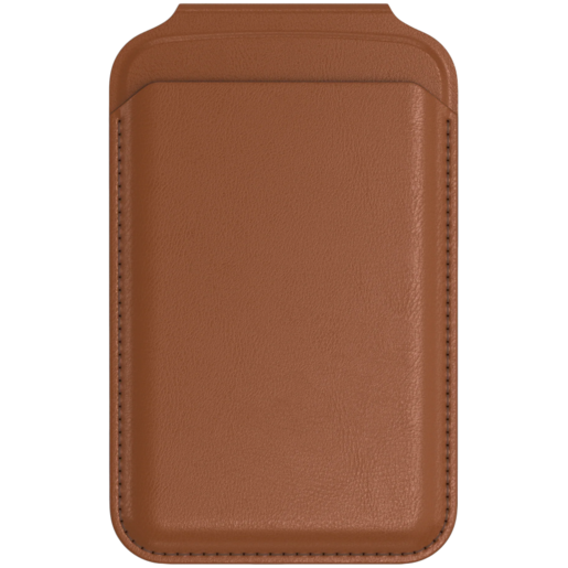 Satechi Vegan-Leather Magnetic Wallet Stand magnetni novčanik i stalak, smeđi