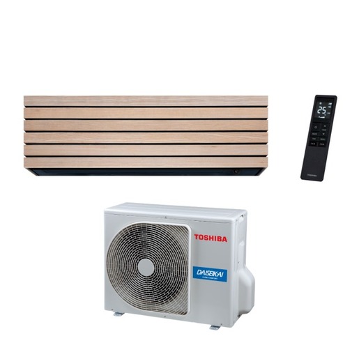 TOSHIBA klima uređaj RAS-13S4AVPG-E/RAS-B13S4KVDG-E DAISEKAI WOOD
