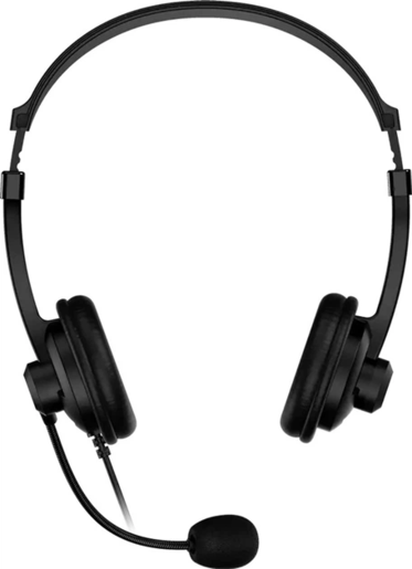 Genius HS-230U USB-C slušalice s mikrofonom, crne