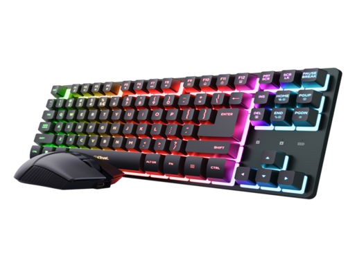 Trust GXT 832 Thado bežični miš i tastatura, BIH layout, crni
