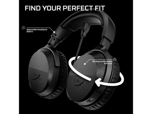 HyperX gaming slušalice Cloud Stinger 3 Wireless, bežične, crne