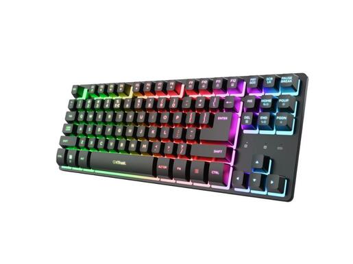 Trust GXT 831 Thado TKL gaming tastatura, bežična, crna