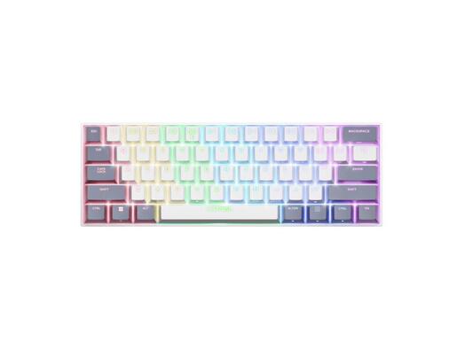 Trust GXT 873 Acira gaming tastatura, mehanička, bežična, bijela