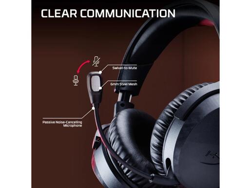 HyperX gaming slušalice Cloud Stinger 3, crne