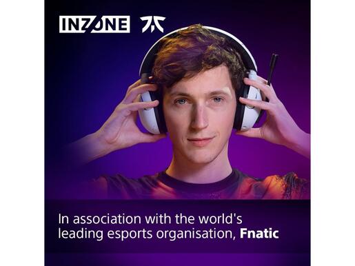 Sony INZONE H5 gaming slušalice, bežične, bijele