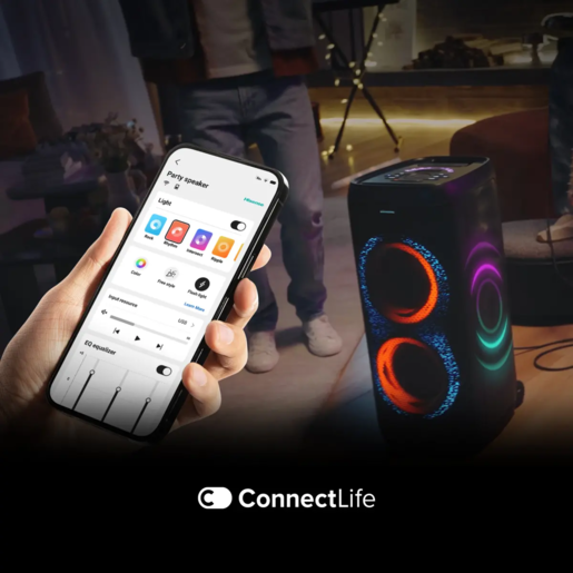 Hisense bluetooth zvučnik PARTY THUNDER, 620 W, Bass, AI Light Show, IPX4,  Crni