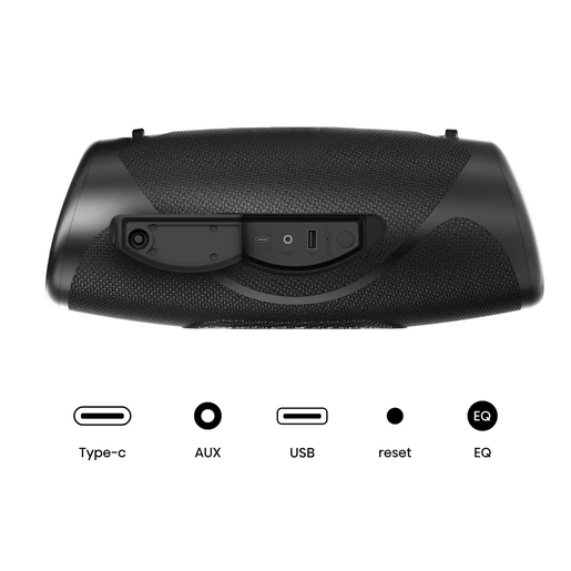 Hisense bluetooth zvučnik WeBoom, 140 W, Bass, IP67, Crni