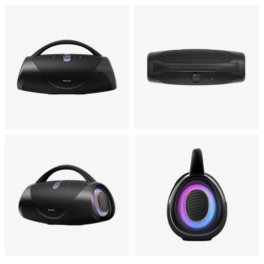 Hisense bluetooth zvučnik VoyageBoom, 360 W, Dual Bass, IP67, Crni