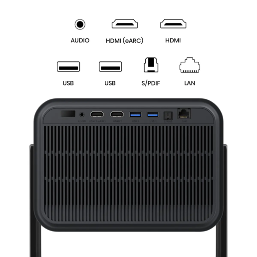 Hisense mini projektor C3, Smart, VIDAA U9, DTS Virtual X, Crni VIDAA U9