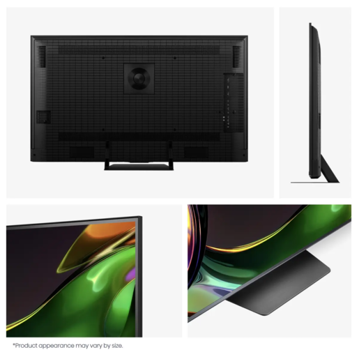 Hisense RGB MiniLED 55UR8S, 4K Ultra HD, Smart TV, VIDAA, Smart OS, 180 Hz, 2.1.2 Ch. Multi-Surround, Crni